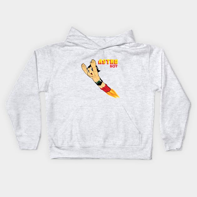 Astro Boy Kids Hoodie by MiaouStudio